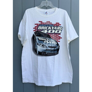 Vintage 2001 Brickyard 400 NASCAR T Shirt XL Indianapolis Speedway EUC